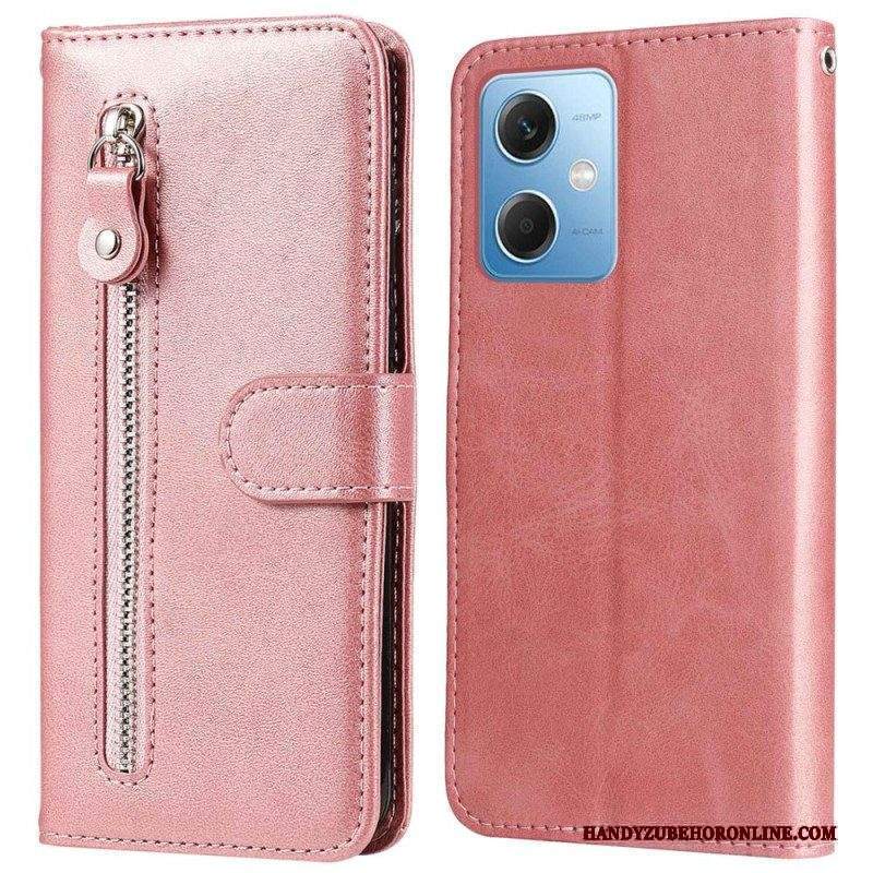 Custodia in pelle Xiaomi Redmi Note 12 5G Portafoglio