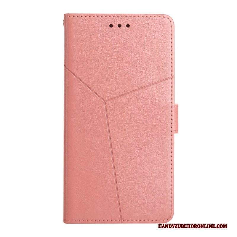 Custodia in pelle Xiaomi Redmi Note 12 5G Y Strappy Design