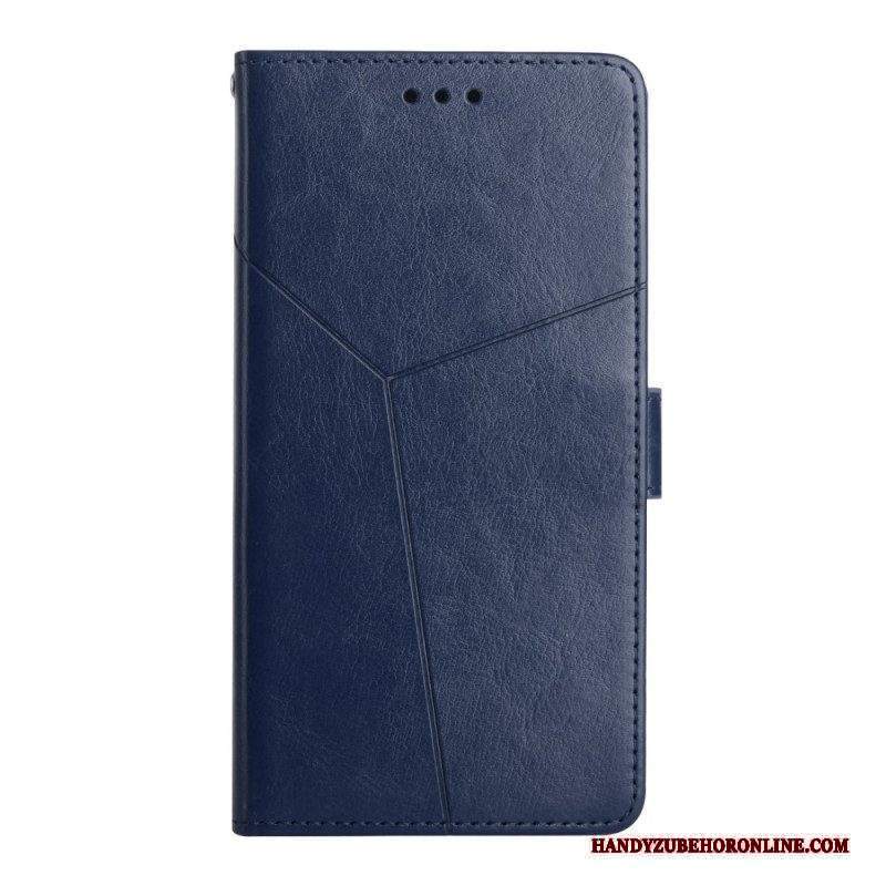 Custodia in pelle Xiaomi Redmi Note 12 5G Y Strappy Design