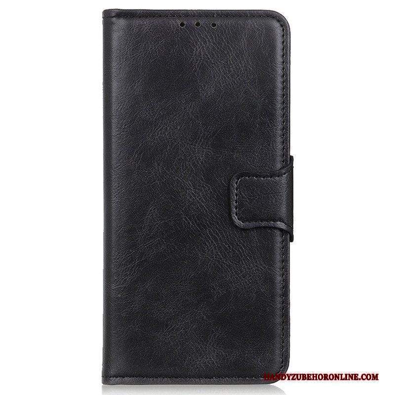 Custodia in pelle Xiaomi Redmi Note 12 Pro Chiusura In Pelle Stile Reversibile