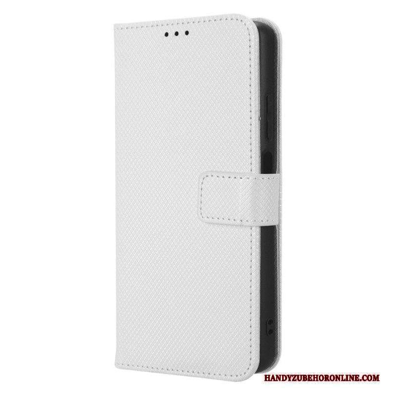 Custodia in pelle Xiaomi Redmi Note 12 Pro Plus Elegante Finta Pelle Con Cinturino