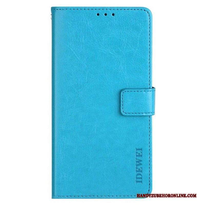 Custodia in pelle Xiaomi Redmi Note 12 Pro Similpelle Idewei