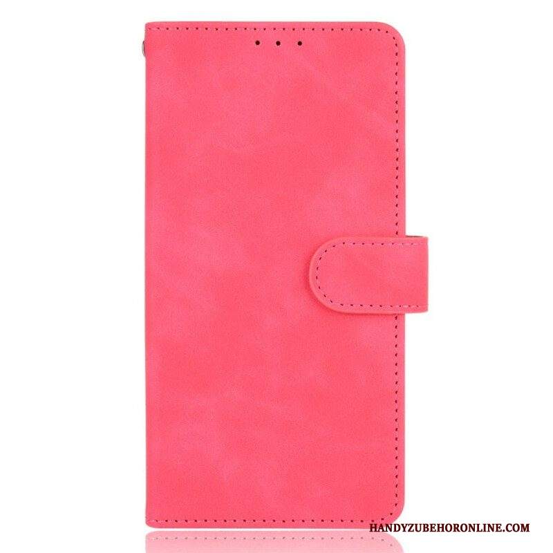 Custodia in pelle iPhone 13 Pro Tocco Di Pelle