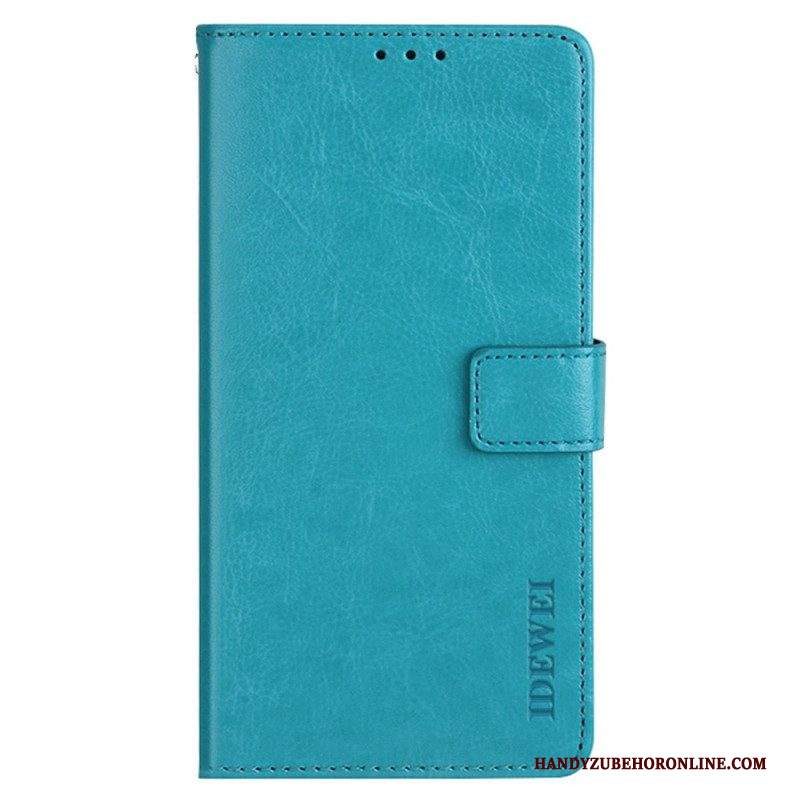 Custodia in pelle iPhone 14 Plus Similpelle Idewei