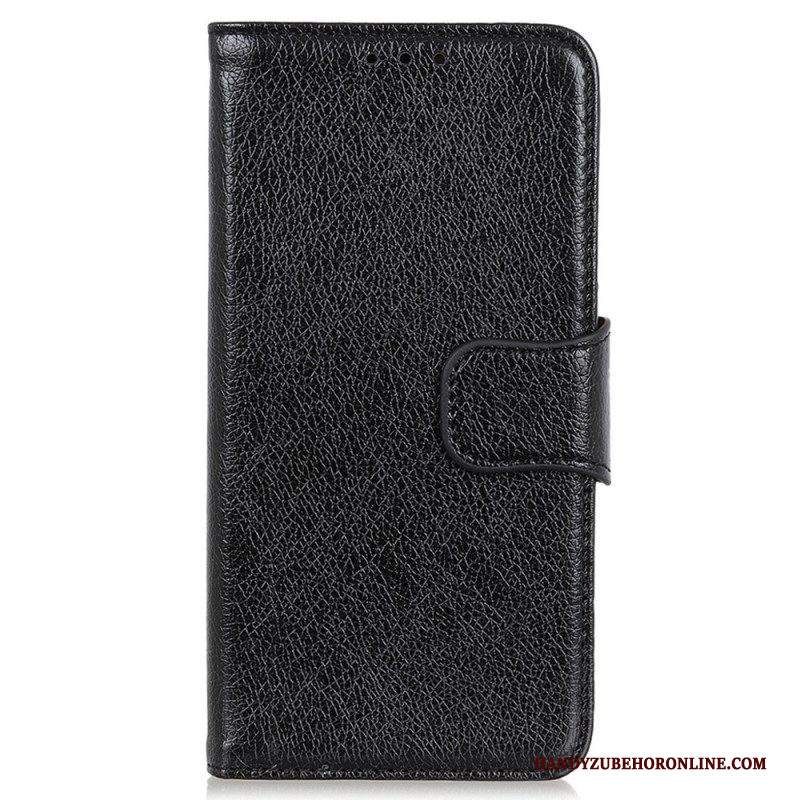 Custodia in pelle iPhone 14 Pro Crosta Di Nappa