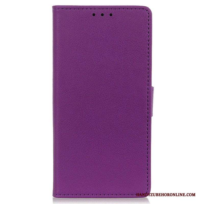 Custodia in pelle iPhone 14 Pro Max Ecopelle Classica