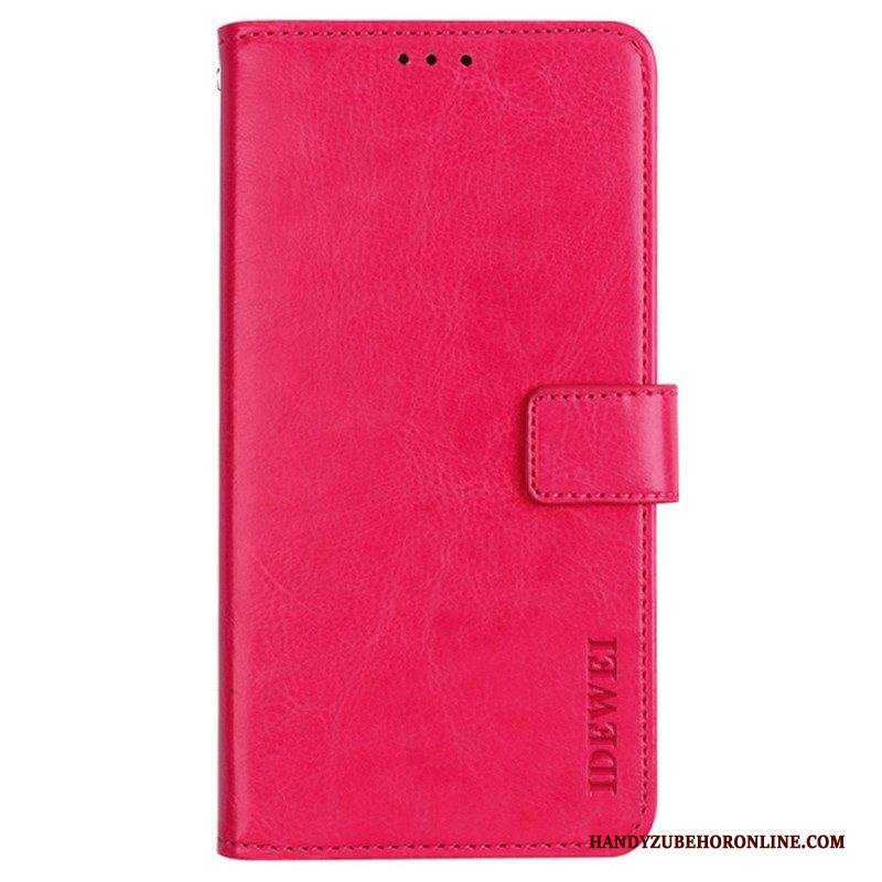 Custodia in pelle iPhone 14 Pro Similpelle Idewei