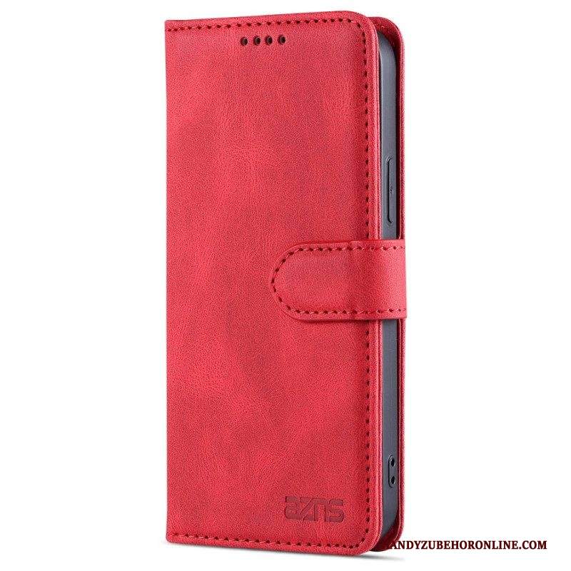 Custodia in pelle iPhone 14 Stile In Pelle Azns