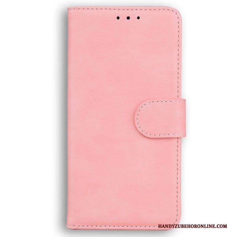 Custodia in pelle iPhone 15 Plus Stile In Morbida Pelle