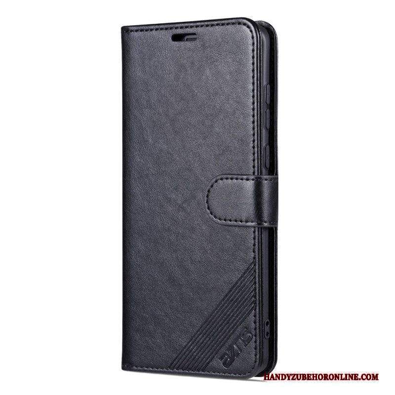 Folio Cover Huawei Mate 50 Pro Azns Effetto Pelle