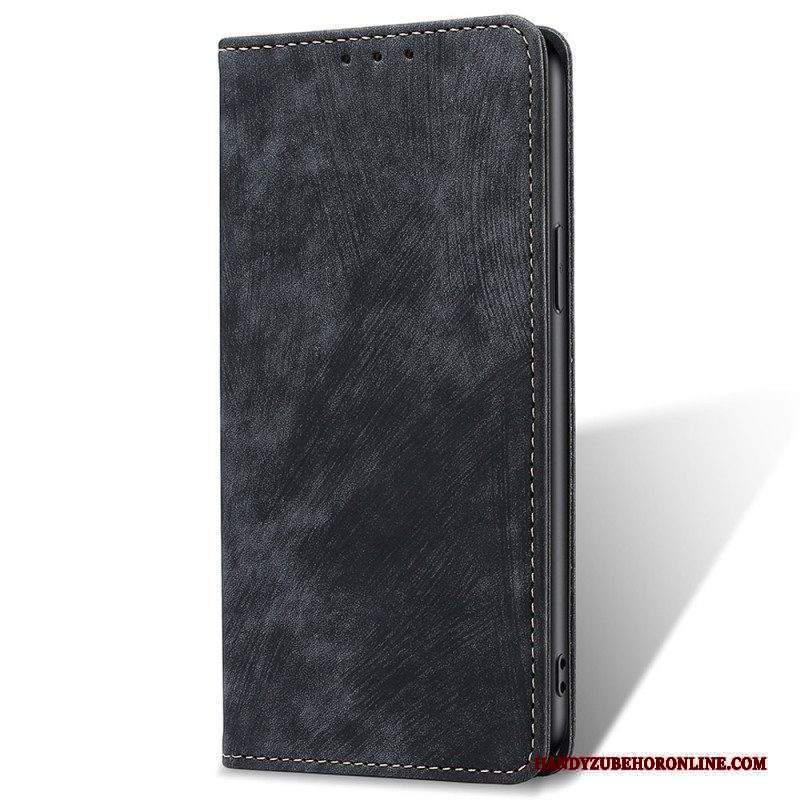 Folio Cover Huawei Mate 50 Pro Custodia in pelle Ecopelle Retrò