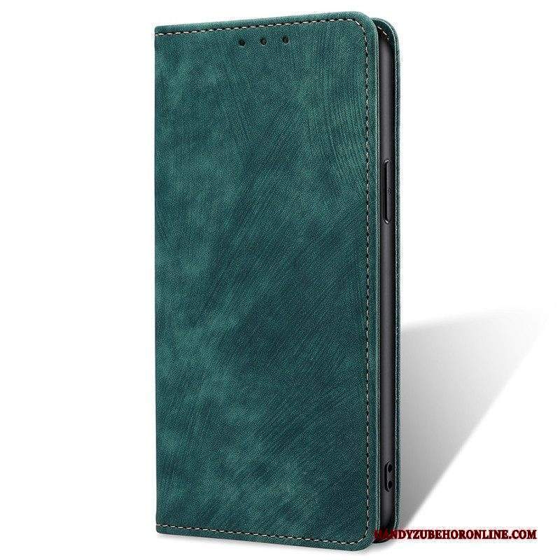 Folio Cover Huawei Mate 50 Pro Custodia in pelle Ecopelle Retrò