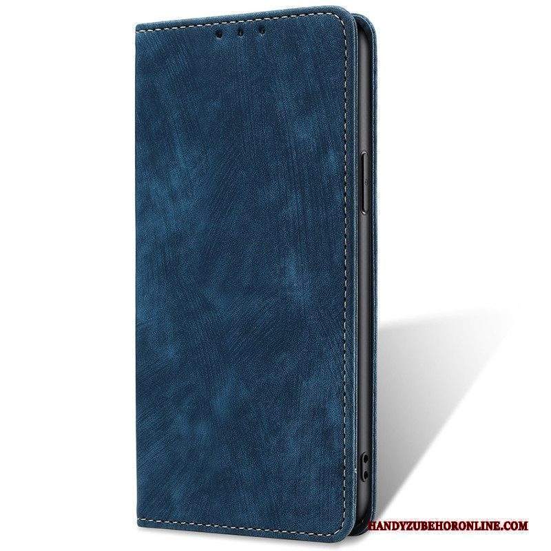 Folio Cover Huawei Mate 50 Pro Custodia in pelle Ecopelle Retrò