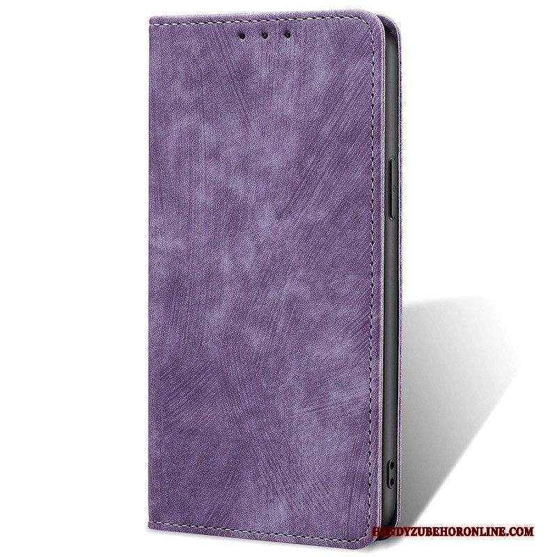 Folio Cover Huawei Mate 50 Pro Custodia in pelle Ecopelle Retrò