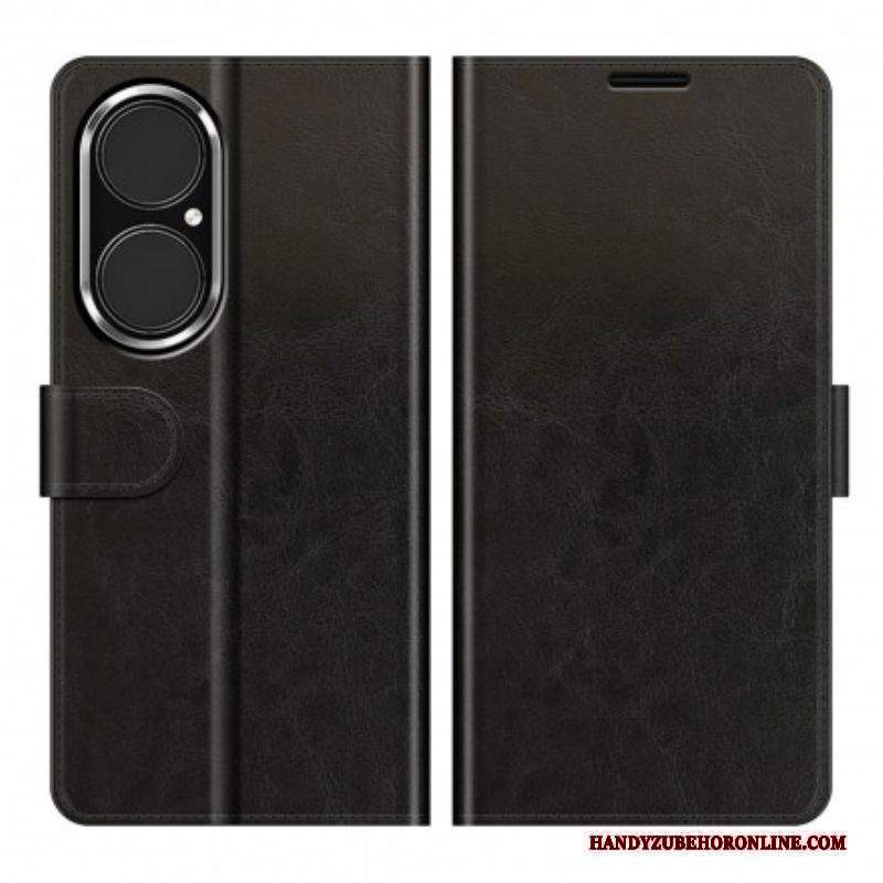 Folio Cover Huawei P50 Design In Pelle Stile