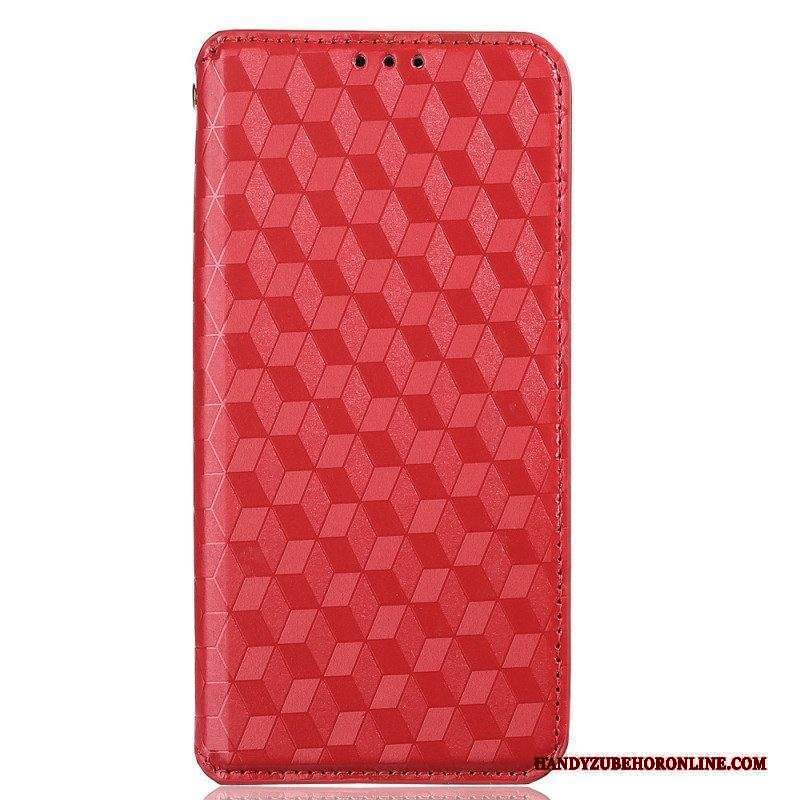 Folio Cover Huawei P60 Pro Custodia in pelle Modello 3d