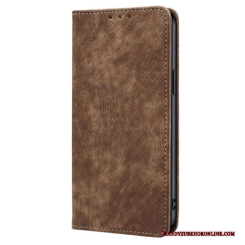 Folio Cover Huawei P60 Pro Custodia in pelle Serie Vintage