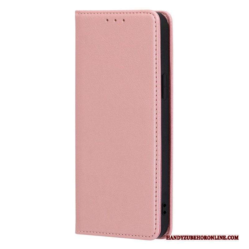 Folio Cover Huawei P60 Pro Custodia in pelle Trama Di Vitello