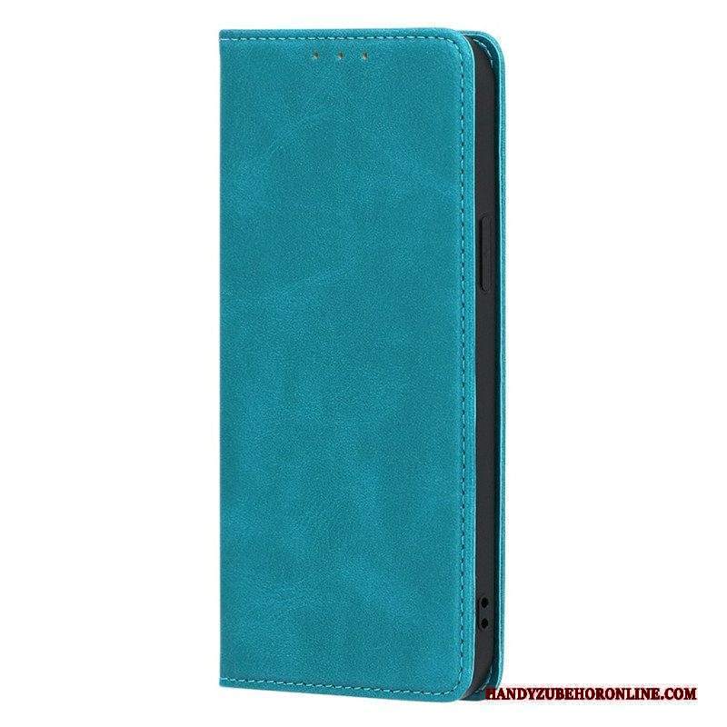 Folio Cover Huawei P60 Pro Custodia in pelle Trama Di Vitello