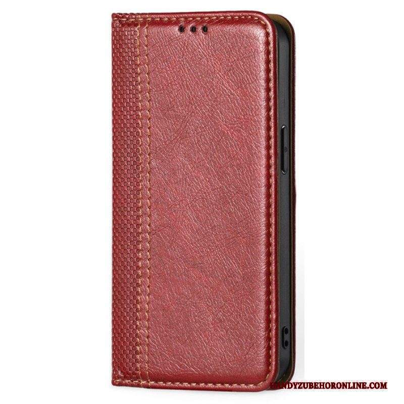 Folio Cover Huawei P60 Pro Custodia in pelle Vintage