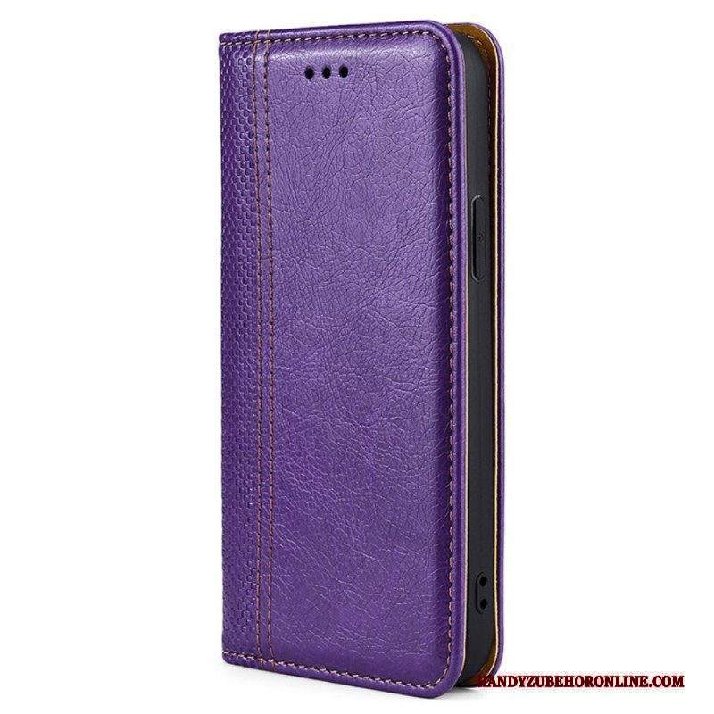 Folio Cover Huawei P60 Pro Custodia in pelle Vintage