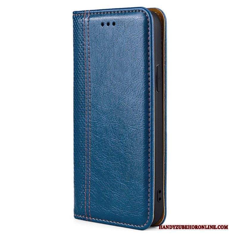 Folio Cover Huawei P60 Pro Custodia in pelle Vintage