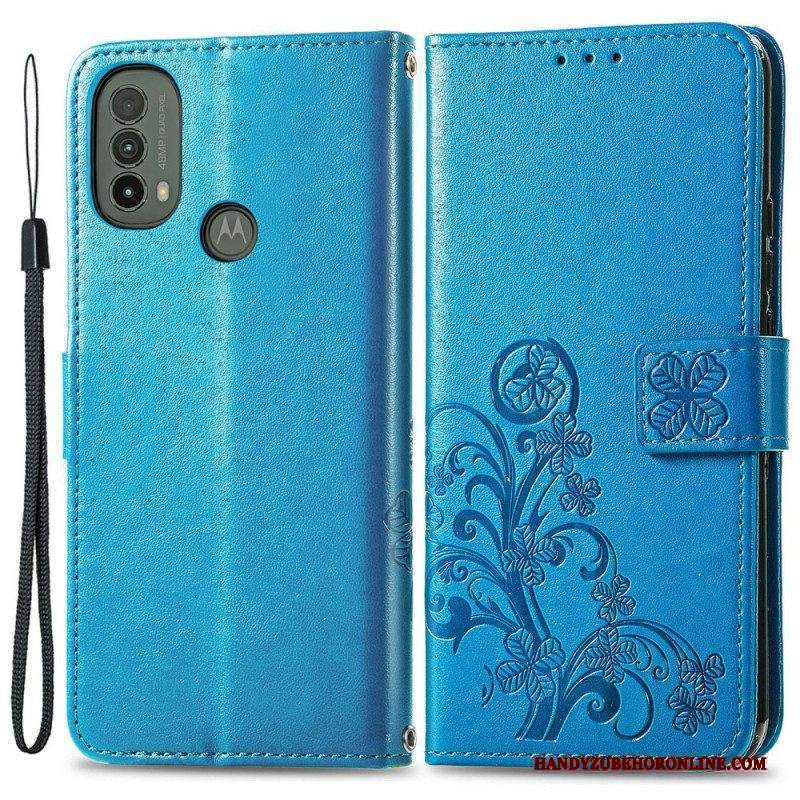 Folio Cover Moto E40 / E30 / E20 Quadrifoglio