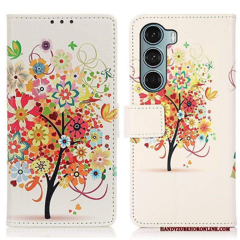 Folio Cover Moto G200 5G Albero Colorato