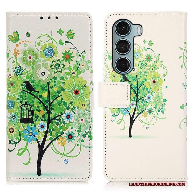 Folio Cover Moto G200 5G Albero Colorato