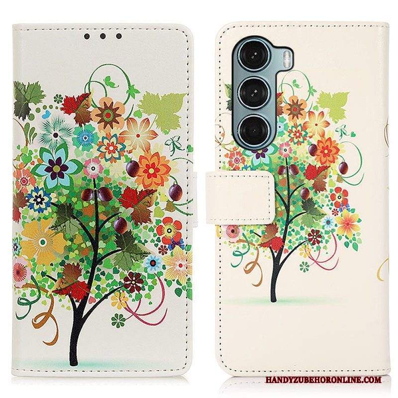 Folio Cover Moto G200 5G Albero Colorato