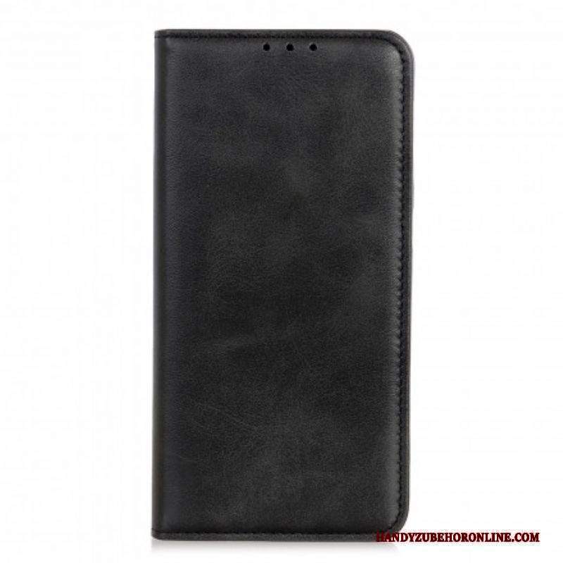 Folio Cover Moto G50 Custodia in pelle Cuoio Spaccato