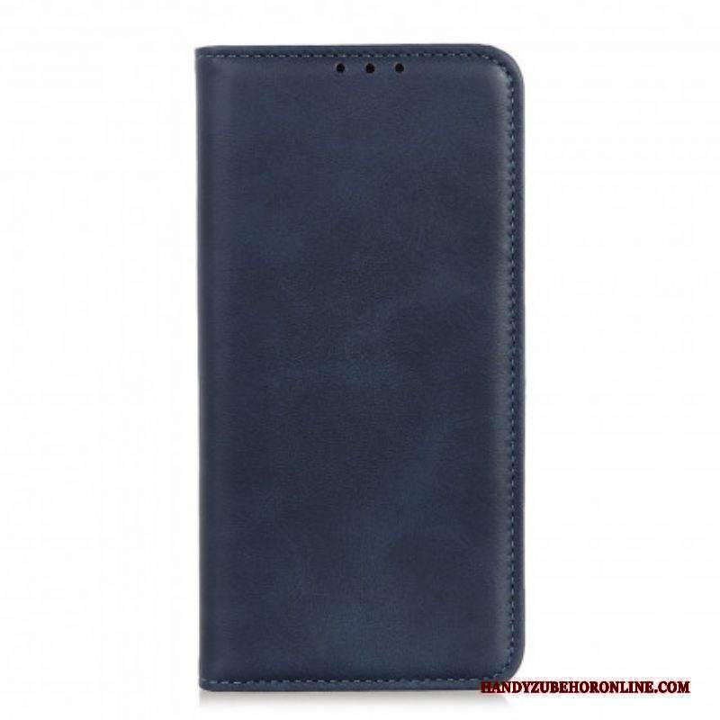 Folio Cover Moto G50 Custodia in pelle Cuoio Spaccato