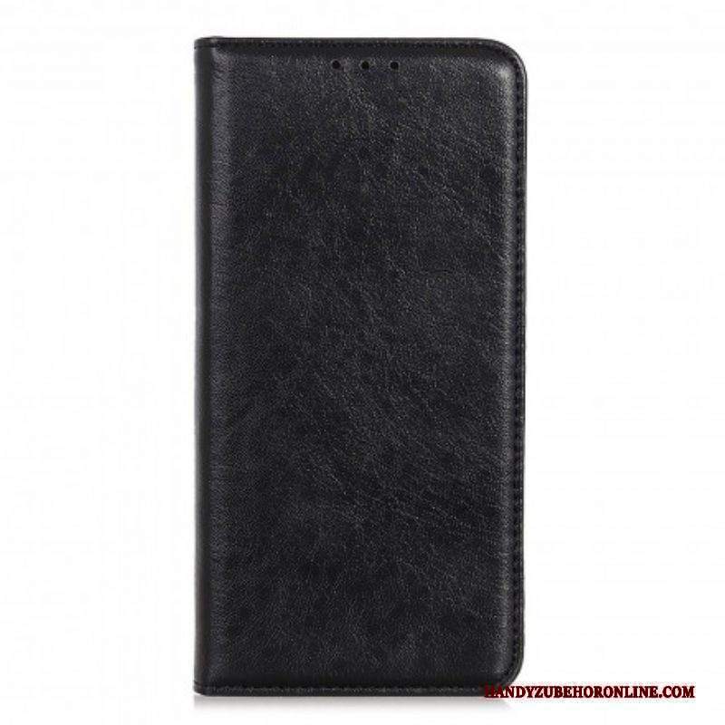 Folio Cover Moto G60S Custodia in pelle Crosta Di Pelle Testurizzata