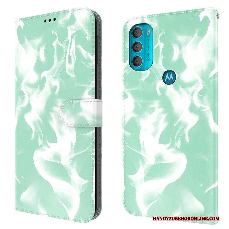 Folio Cover Moto G71 5G Modello Astratto