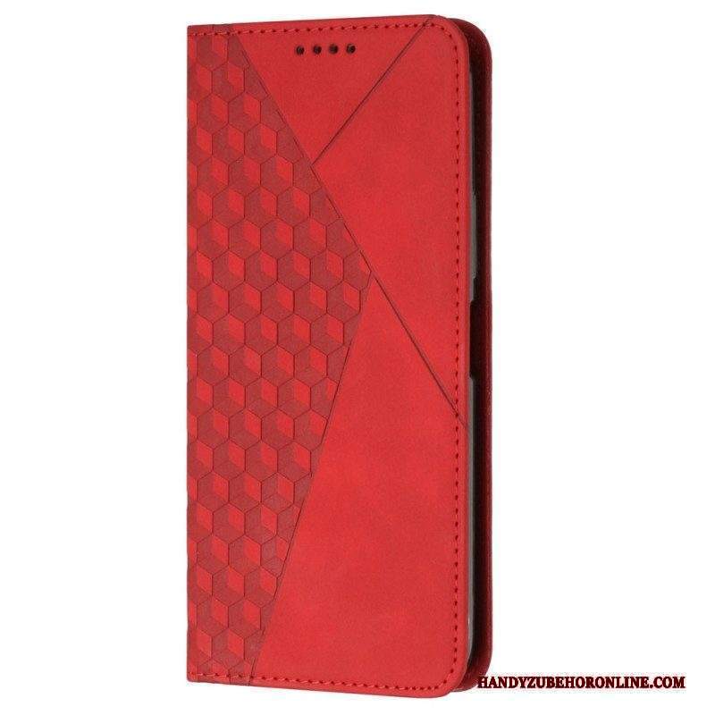 Folio Cover Moto G73 5G Custodia in pelle Stile In Pelle Con 3 Portacarte