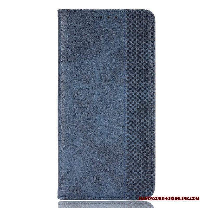 Folio Cover Moto G73 5G Custodia in pelle Stilizzato