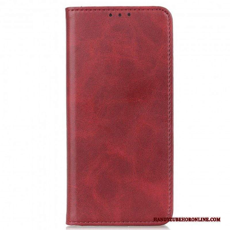 Folio Cover Motorola Edge 20 Pro Custodia in pelle Design In Pelle Crosta