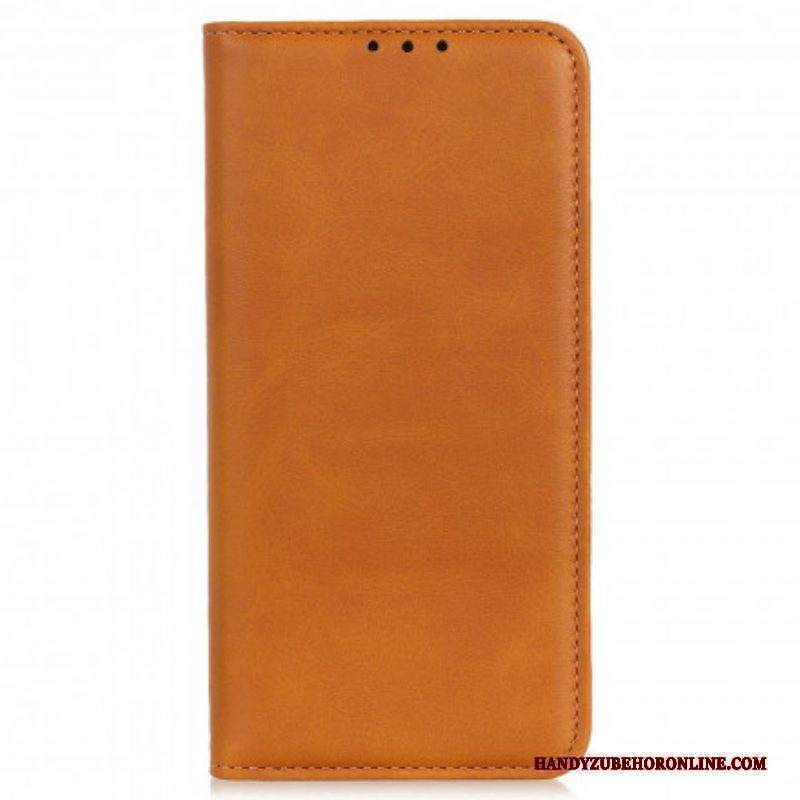 Folio Cover Motorola Edge 20 Pro Custodia in pelle Design In Pelle Crosta