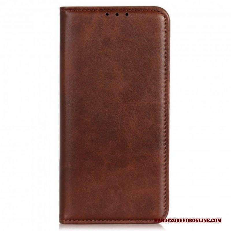 Folio Cover Motorola Edge 20 Pro Custodia in pelle Design In Pelle Crosta