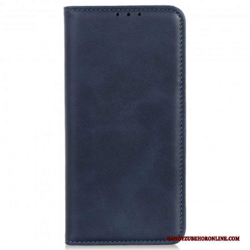 Folio Cover Motorola Edge 20 Pro Custodia in pelle Design In Pelle Crosta