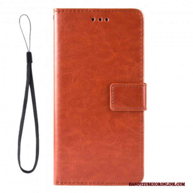 Folio Cover Motorola Edge 20 Pro Ecopelle Appariscente