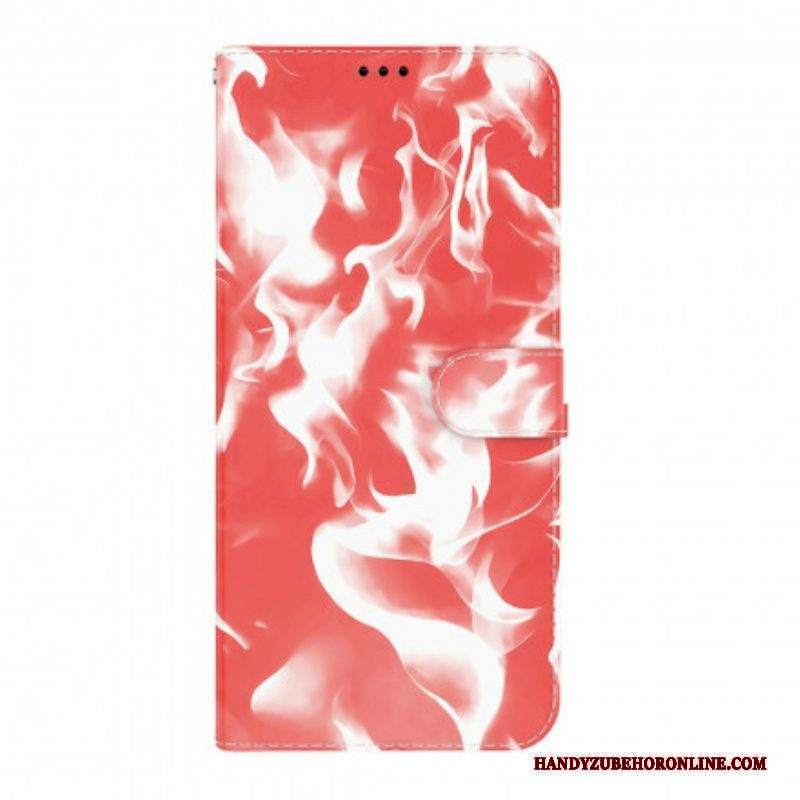 Folio Cover Motorola Edge 20 Pro Modello Astratto