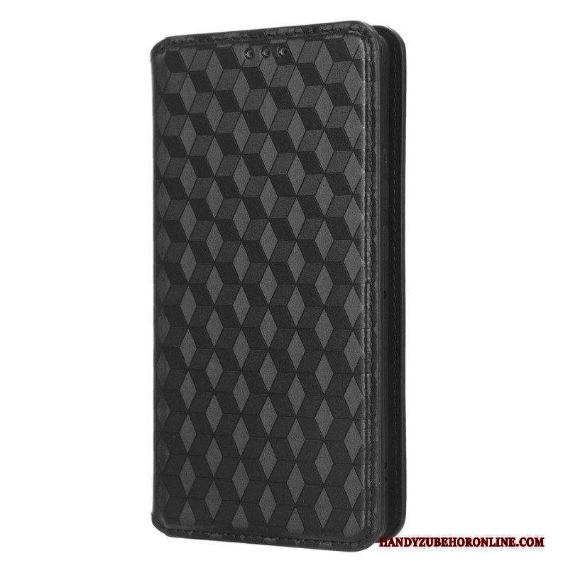 Folio Cover Motorola Edge 40 Pro Custodia in pelle Modello 3d