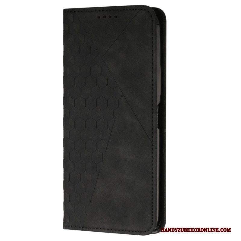 Folio Cover Motorola Edge 40 Pro Custodia in pelle Modello 3d