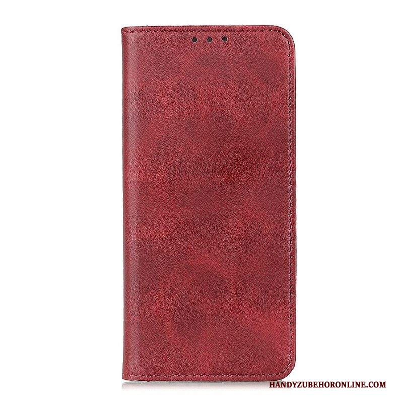 Folio Cover Samsung Galaxy A13 5G / A04s Custodia in pelle Cuoio Spaccato