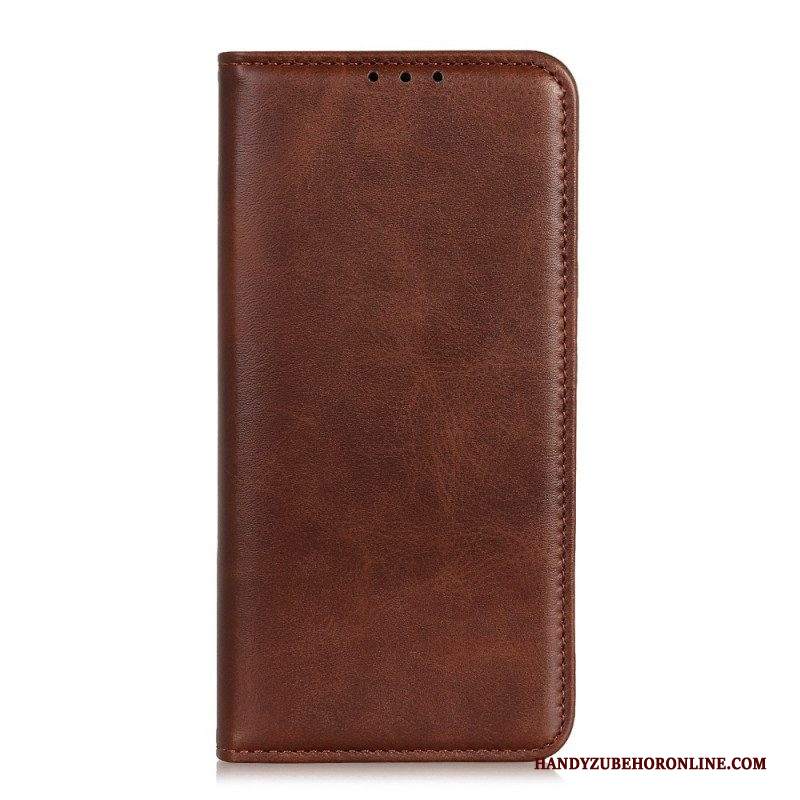 Folio Cover Samsung Galaxy A13 5G / A04s Custodia in pelle Cuoio Spaccato