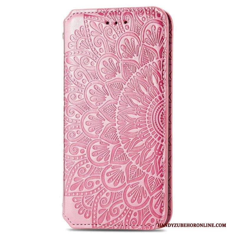 Folio Cover Samsung Galaxy A13 5G / A04s Custodia in pelle Mandala