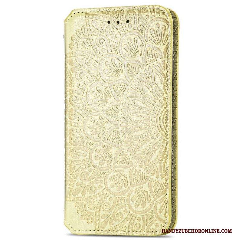 Folio Cover Samsung Galaxy A13 5G / A04s Custodia in pelle Mandala