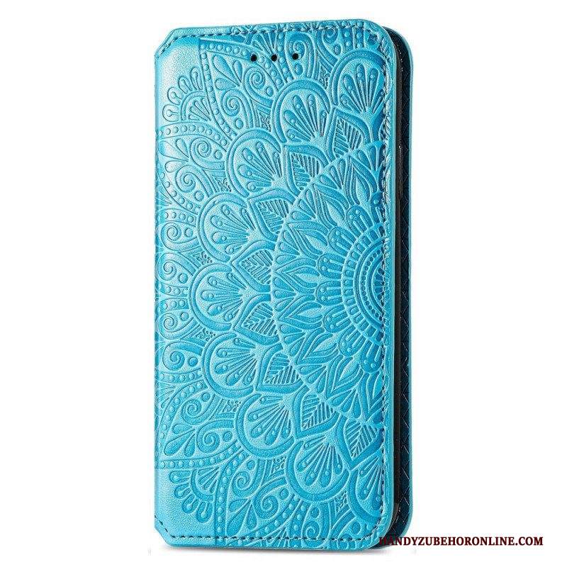 Folio Cover Samsung Galaxy A13 5G / A04s Custodia in pelle Mandala