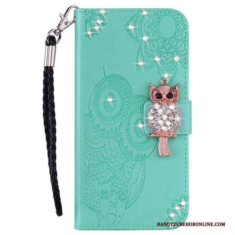 Folio Cover Samsung Galaxy A13 5G / A04s Mandala E Fascino Del Gufo